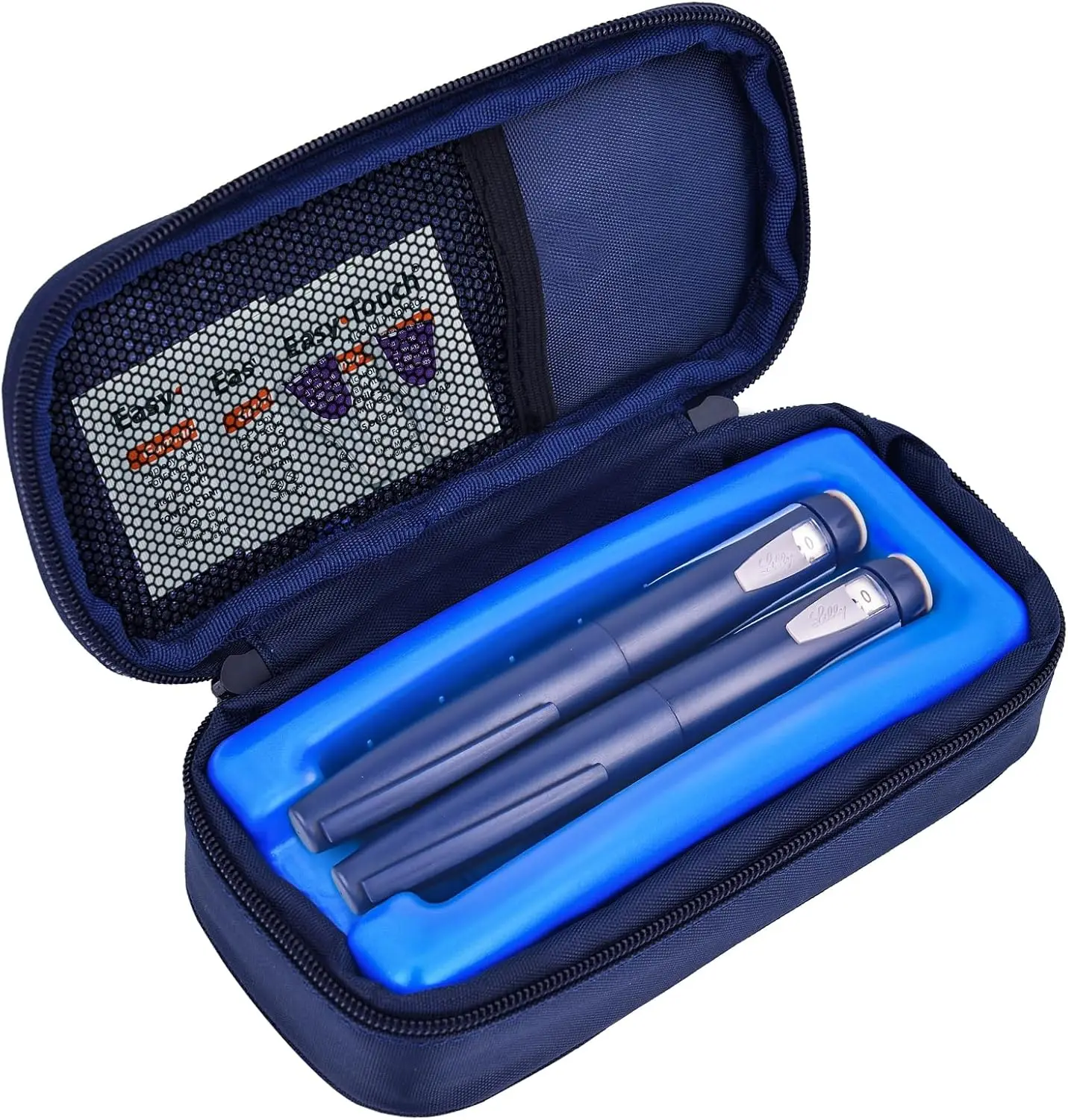 Insulin Cooler Cold Storage Bag Travel Case Diabetes Carrying Insulated Bag Foil Cooling Storage Protector Pill Box Fits Vial