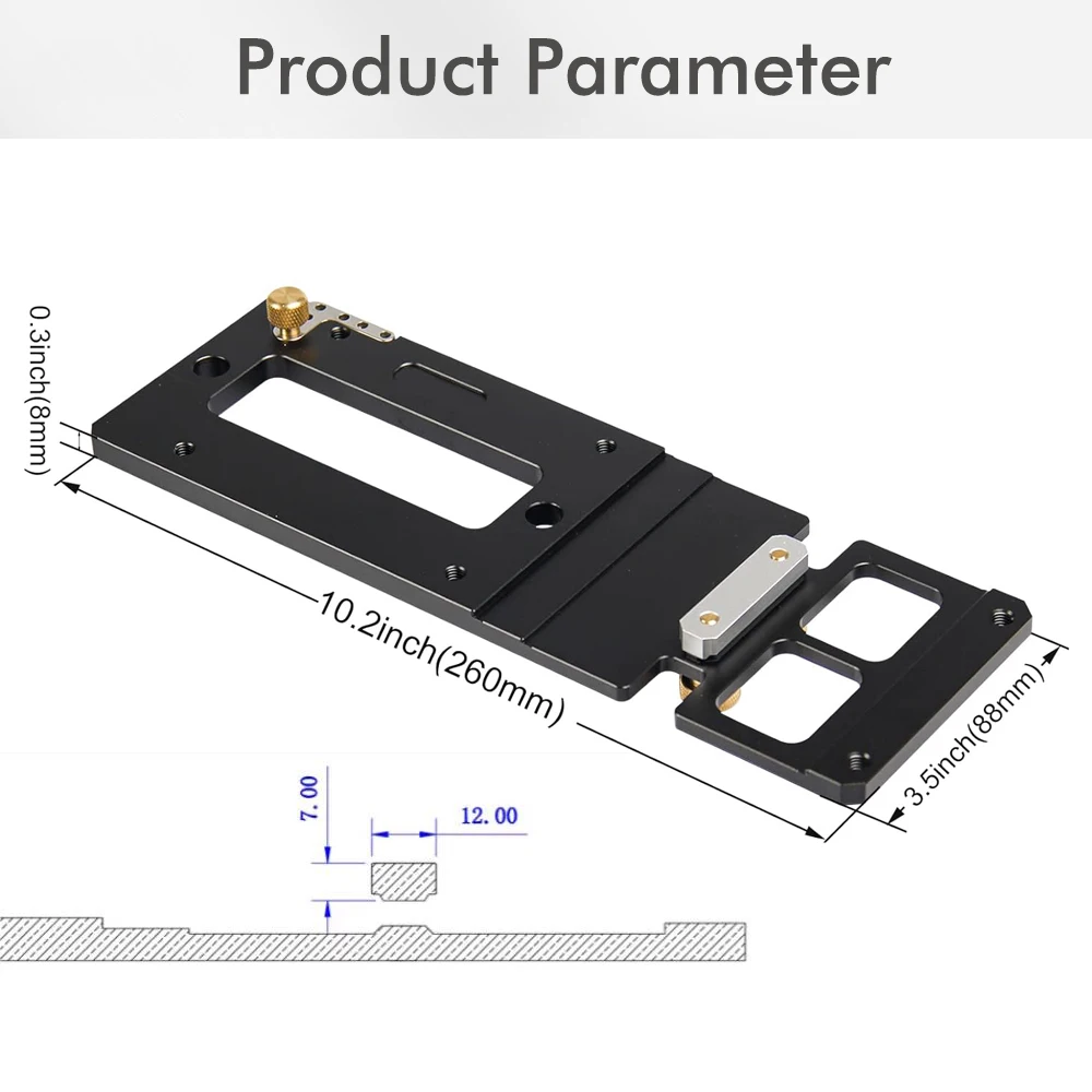 For 90 Degree Track Saw Square Guide Rail Square Right-angle Guide Rail Stop Electric Circular Saw Track Engraving Woodworking