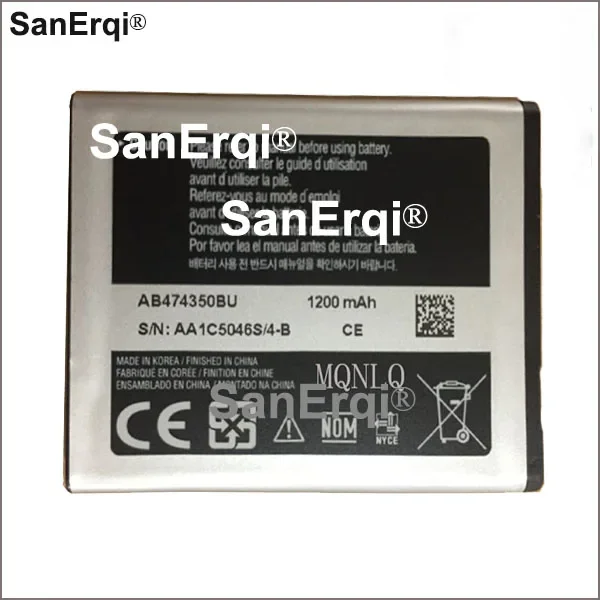 AB474350BC AB474350BU Battery For Samsung B5722 Duos BT-B7732 Galaxy 5 Galaxy Europa GT-B5722 GT-B5722C Battery