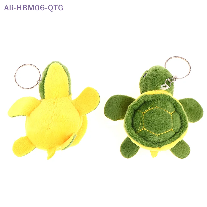 [New] HOT! 1PC 10cm Cute Turtle Doll Plush Toy Cartoon Keychain Bag Pendant Children's Gift