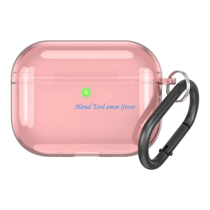 H37F TPU Case Cover For Pods Pro3 Multiple Color with Portable Carabiner