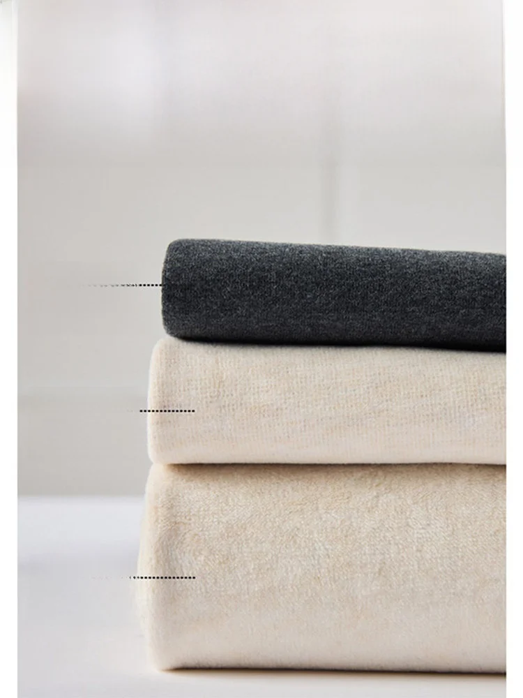 Yogabroek met hoge taille Lange lengte Warm Fce Comfortabele afslankende buikverstrakking Dames plus maat basislaagbroek