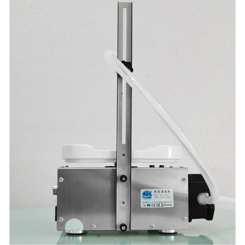 High-precision Filling Machine 3.5 L/Min Automatic Glue Beverage Vinegar Liquid Filler Dispensing Weighing Type Quantitative New