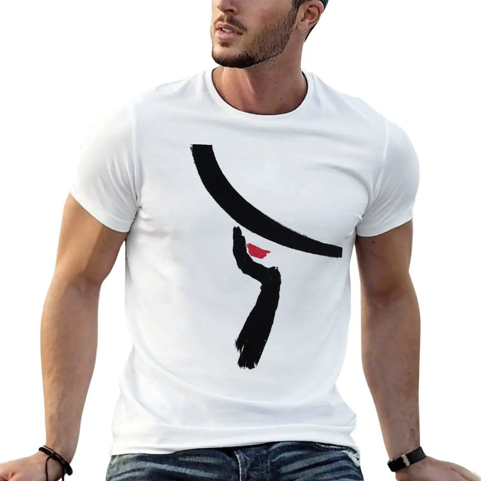 

illustration t anime oversize shirts t fashion T-Shirt heavy Smile woman shirt man cotton