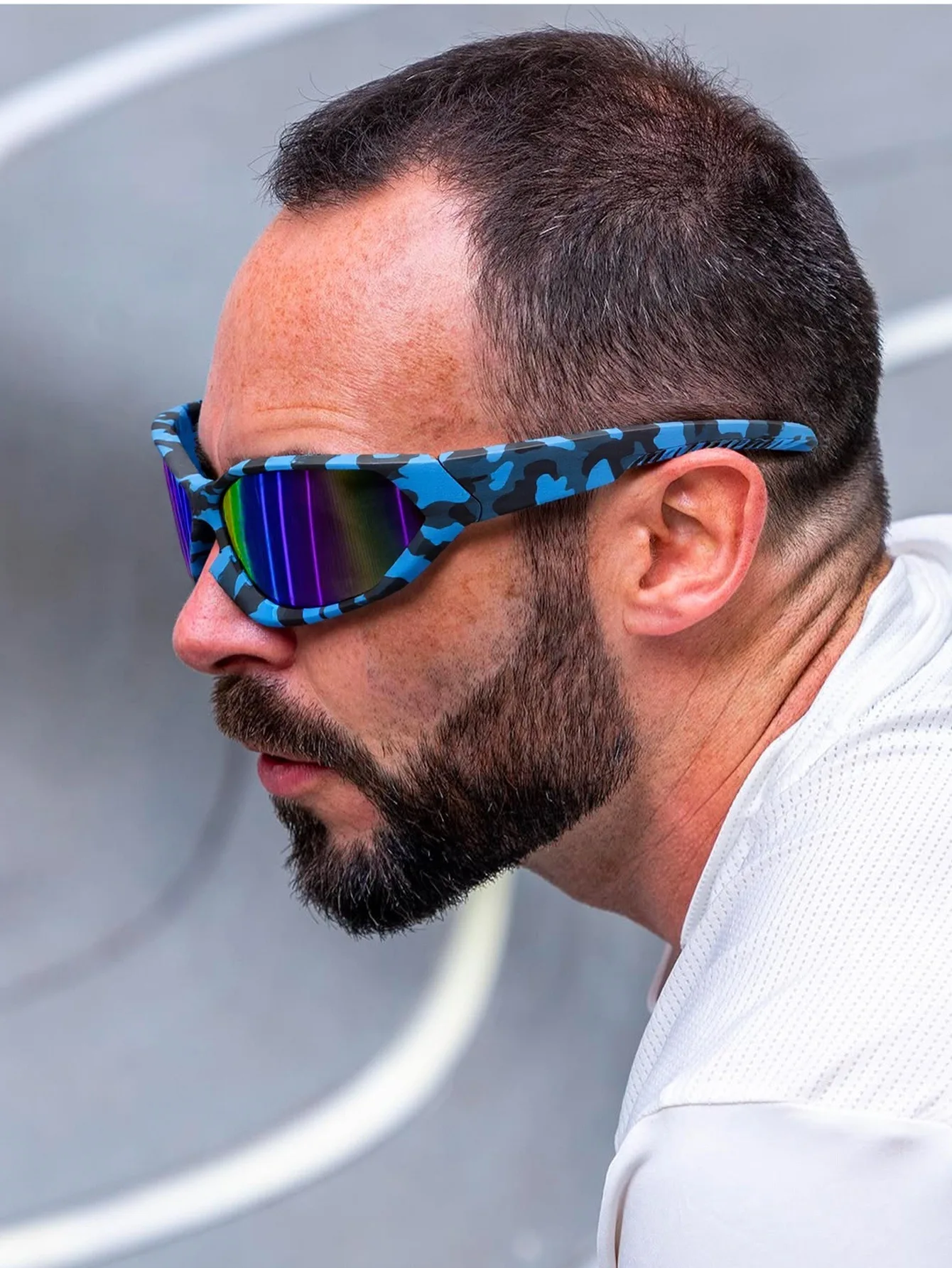 HD Polarisierte Reiten Gläser Männer UV400 Schutzbrille MTB Goggle Sport Radfahren Camouflage Sonnenbrille Outdoor Brillen – Detail 3