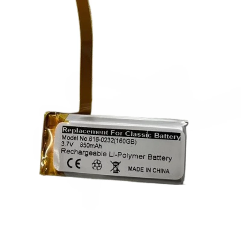 بطارية بديلة عالية الجودة 616-0232 3.7 فولت 650 مللي أمبير في الساعة 850 مللي أمبير في الساعة لأجهزة Apple IPOD 5th Video 80 جيجابايت 160 جيجابايت MP3/4 مع أدوات #4