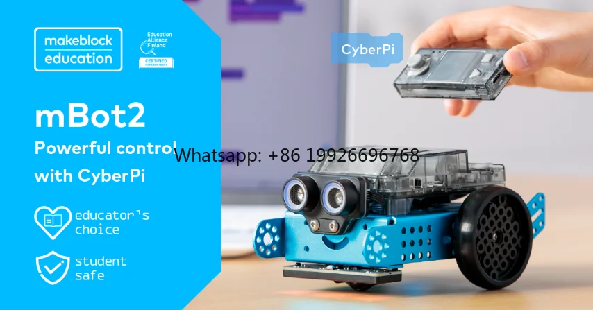 

Makeblock MBot Neo MBot 2, программируемый робототехнический комплект с дистанционным управлением, Wi-Fi, MBot2, кодирование царапин и питона, производитель автомобилей