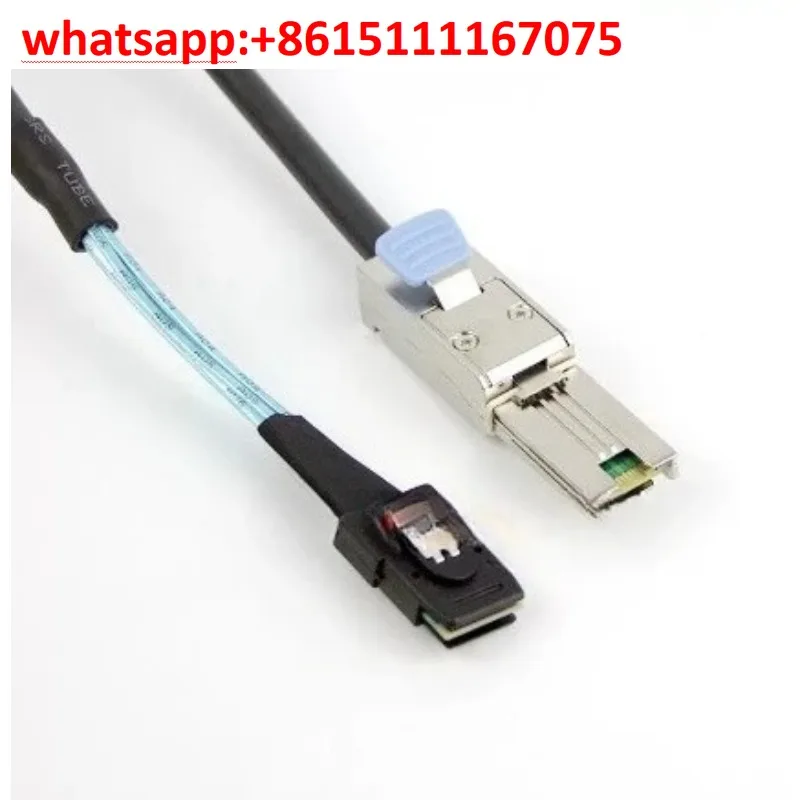 2M MINI SAS 36P SFF-8087 to 26P SFF-8088 Cable, Array Card Server Storage Cabinet Connection Wire, 2 Meters