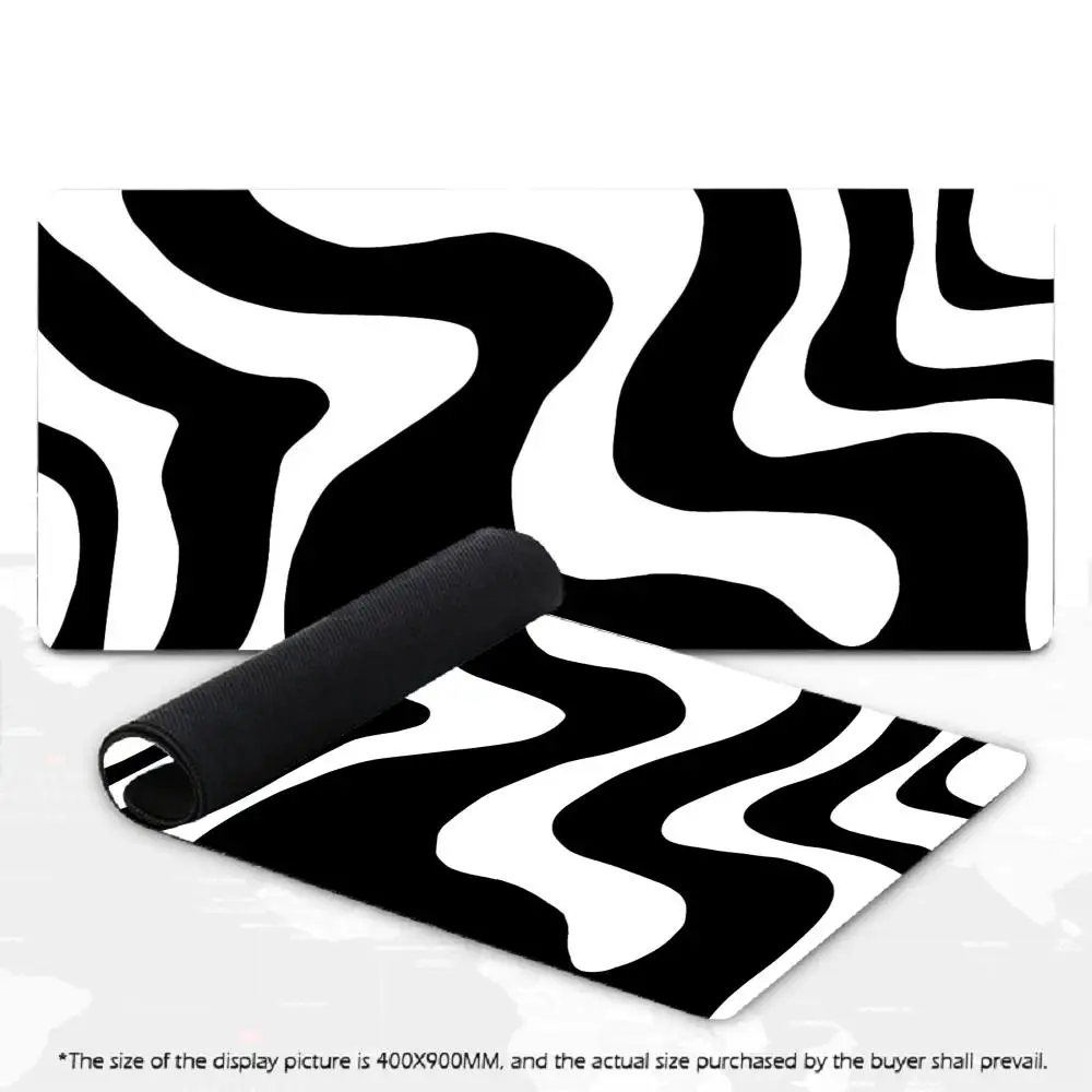 

Коврик для мыши волнистых форм, нескользящий игровой коврик для мыши разных размеров, коврик для мыши для киберспорта, игровой механический коврик для клавиатуры XXL, настольный коврик