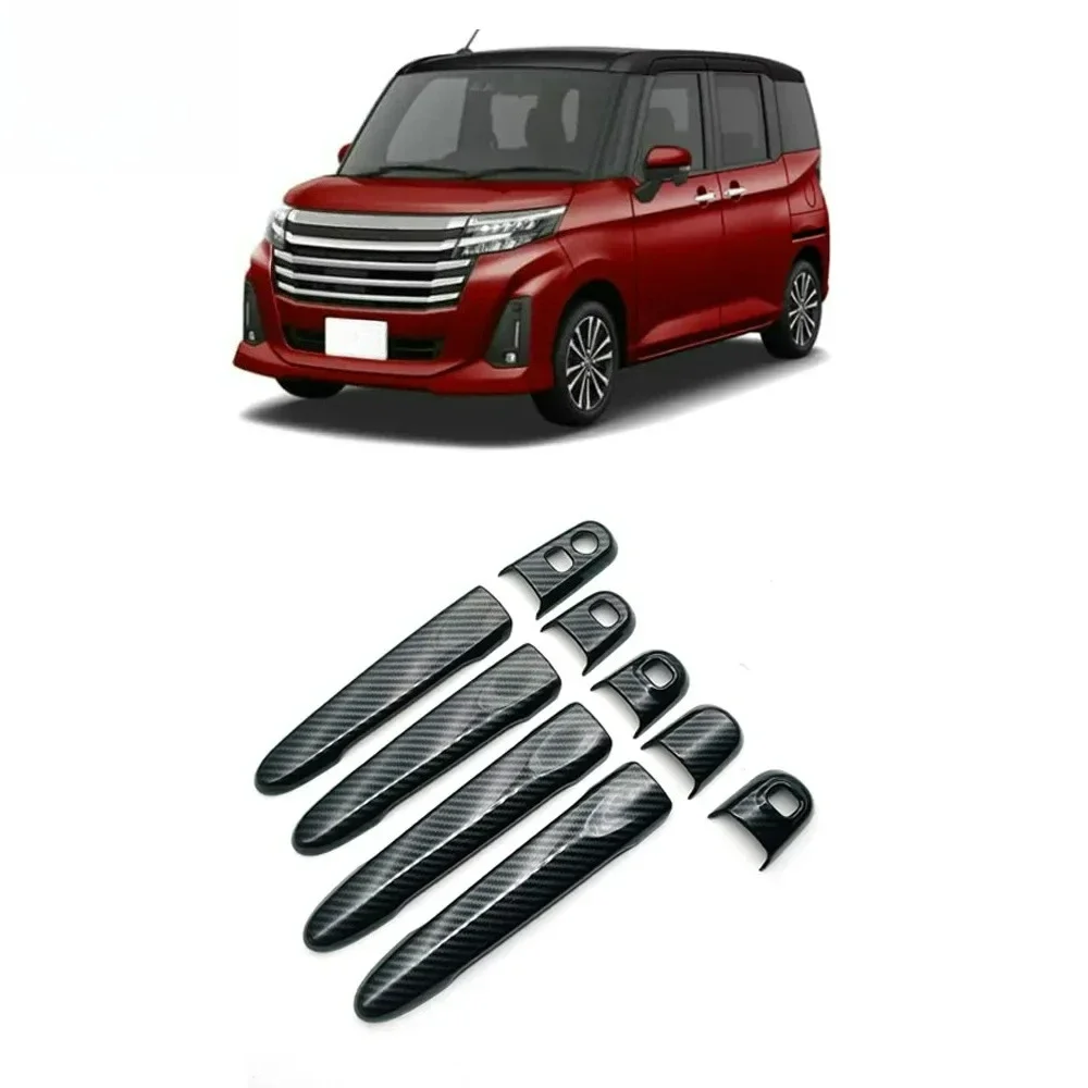 For Toyota TANK /ROOMY 2016-2020 ABS Chrome Exterior Door Handle door bowl Cover Trim Molding Accessories