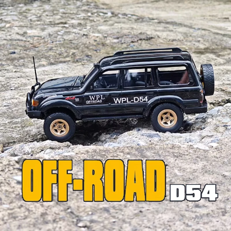 

Радиоуправляемая внедорожная машина WPL D54, масштаб 1/16, имитация LC80, полноприводная, с полным пропорциональным управлением, дрифт, модель на радиоуправлении