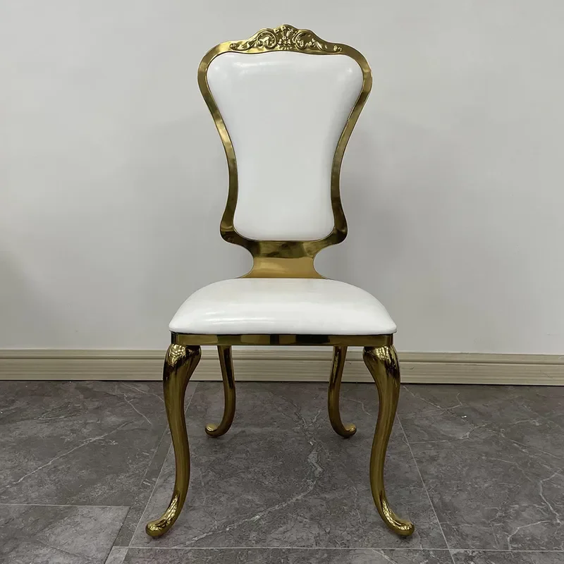 Batch Customization for Hotel Wedding Hall Chair Banquet Hall Dining Chair Wedding Stool Light Luxury High-end Backrest Chair