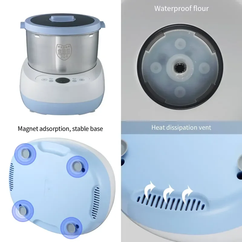 Wholesale Fashion Stable Base Bread Mixing Machine Dough Mixer kitchen Dough Mixer Bakery