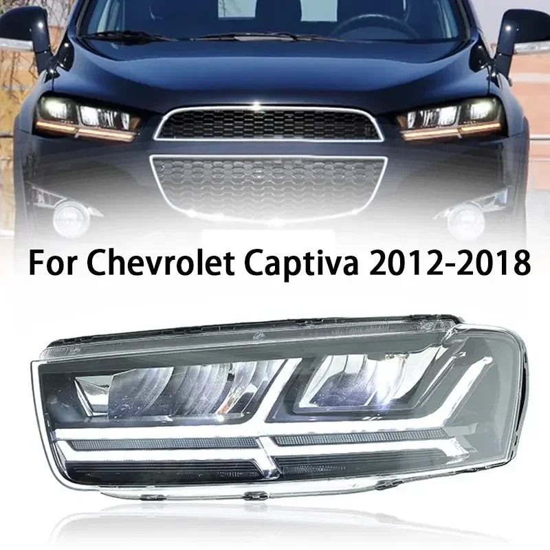 

Car LED Headlights For Chevrolet Captiva Chevy 2012-2018 DRL Turn Signal Projector Head Lamps Assembly