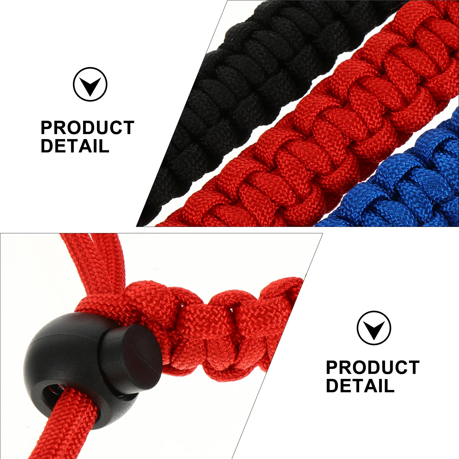 3 قطعة كاميرا مريحة المعصم الحبل الحبال لفترة طويلة ارتداء دون الانزعاج المعصم الحبل حبال مضفرة للكاميرا