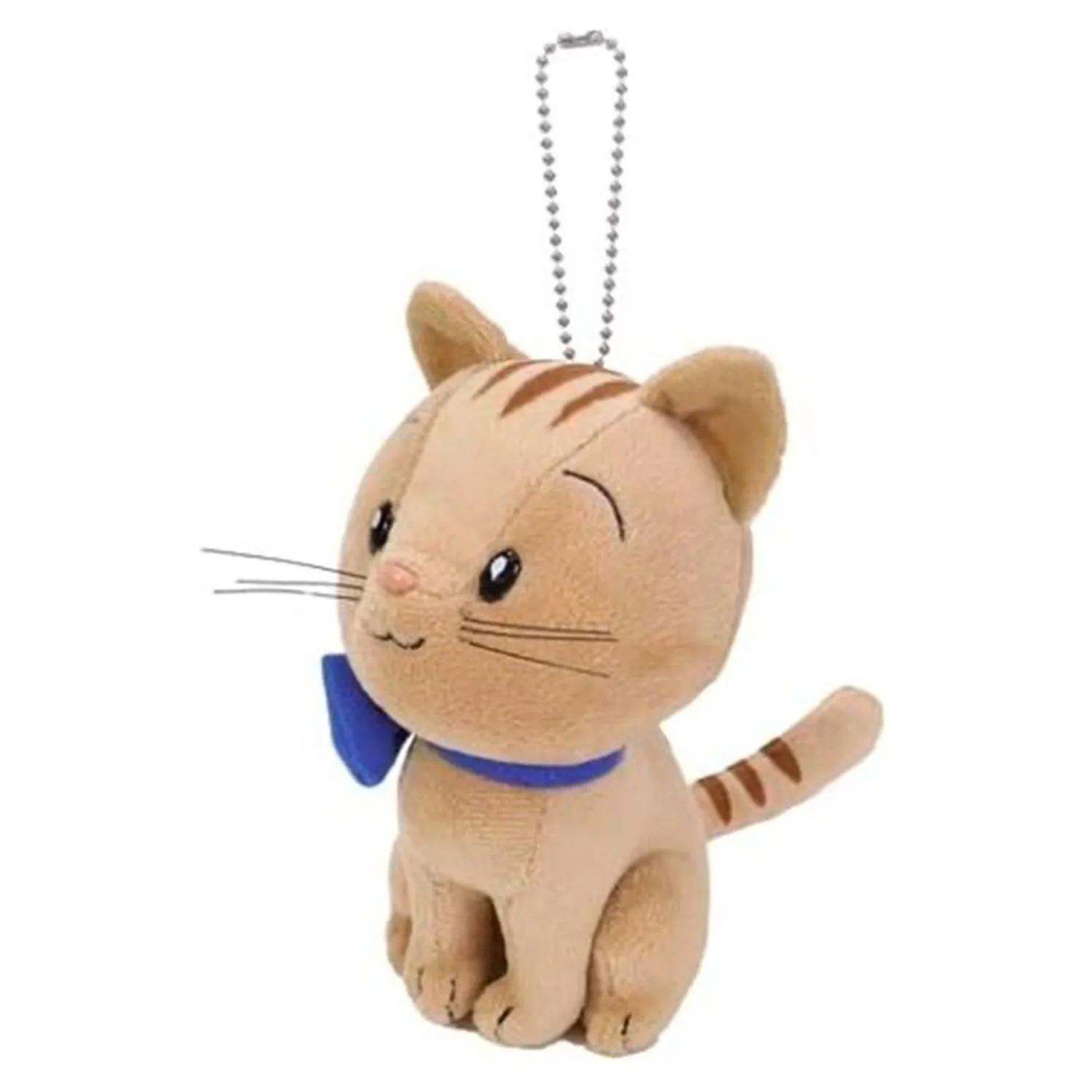 

New Cute Curious George Monkey Cat Plush Keychain Chains Small Pendant Kids Stuffed Animals Toys For Children