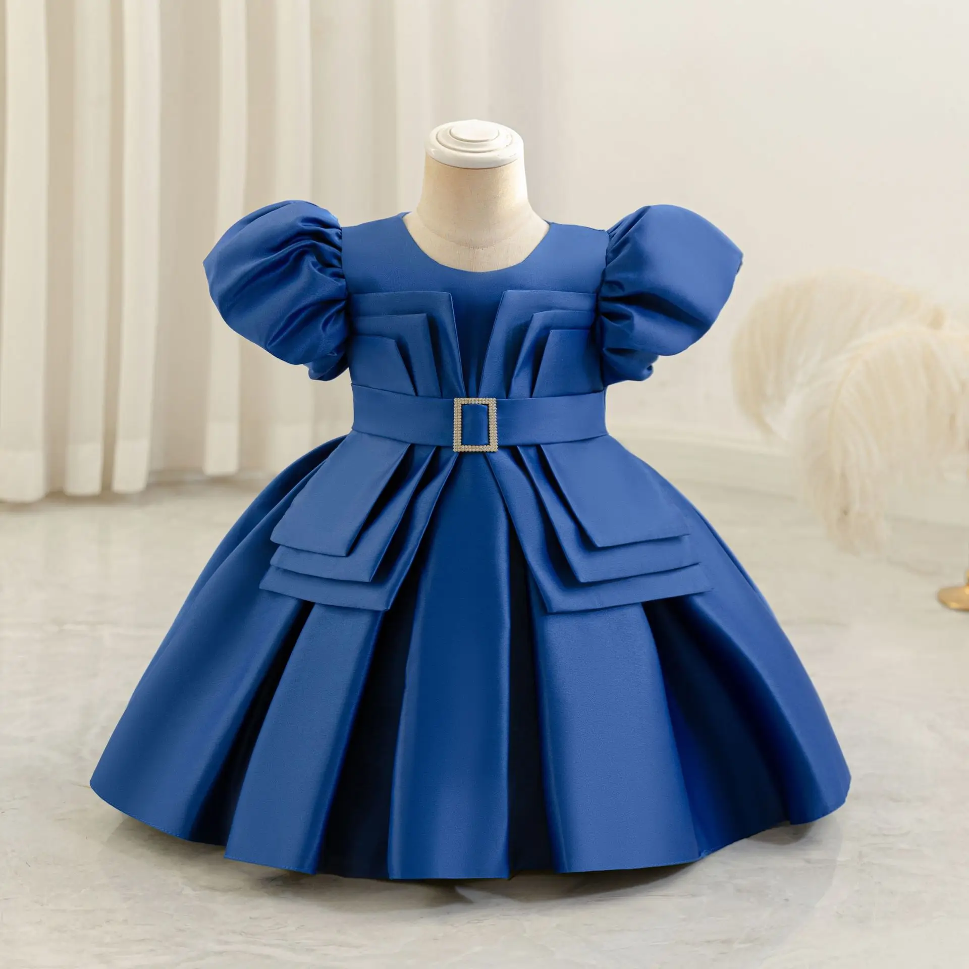

Summer fun and fashionable princess dress, children's birthday party dress dress, girls' short-sleeved dress dress