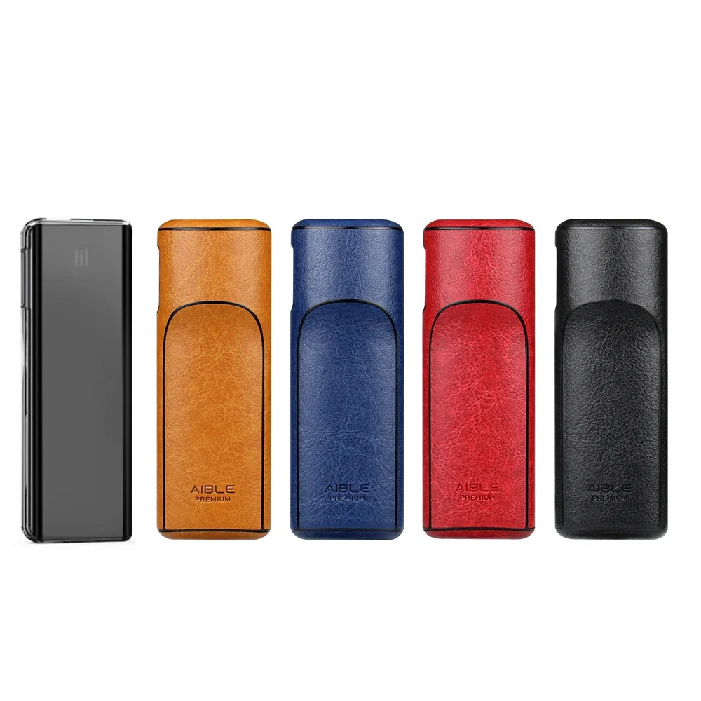 

JINXINGCHENG 4 Colors Case for LIL AIBLE PREMIUM Replaceable E Smoking Box for IQOS Aible Premium Cover Shell