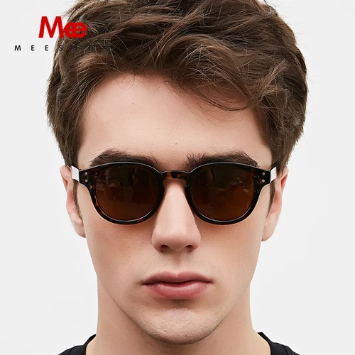 Imagen 2 del producto Marca Meeshow, gafas de sol retro para hombre, gafas de sol Unisex con estilo para mujer, gafas de sol vintage para mujer, hombre Solar UV400 1513