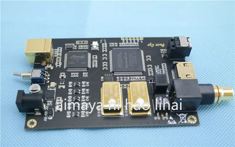 Italy Amanero same architecture USB interface i2s dsd512 384k coaxial 384k dop128