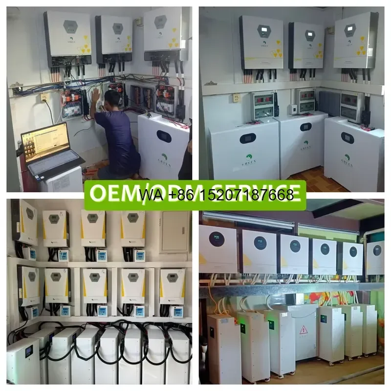 Wmwmnu for Smart Three Phase Hybrid Inverter IP66 15kw 20kw 25kw Pure Sine Wave WiFi 51.2v 48v On Off Grid Support 9 Pcs