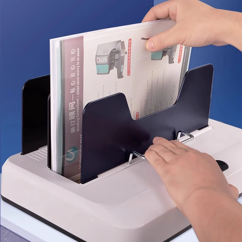 U-R60H Wireless Hot Melt Glue Binding Machine Bid Document Automatic Binding Machine No Preheating Required No Punching 6cm Bind