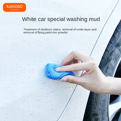 Car Clay Cleaning Bar Detailing Waxing Polish Treatment Fine Grade Blue Vehicle Wash Mud Fit Auto Glass Stains Rust Oil