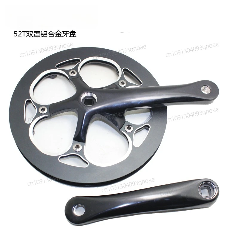 

Folding car tooth plate P8, bicycle tooth plate 52T tooth, aluminum alloy wheel with CNC guard plate