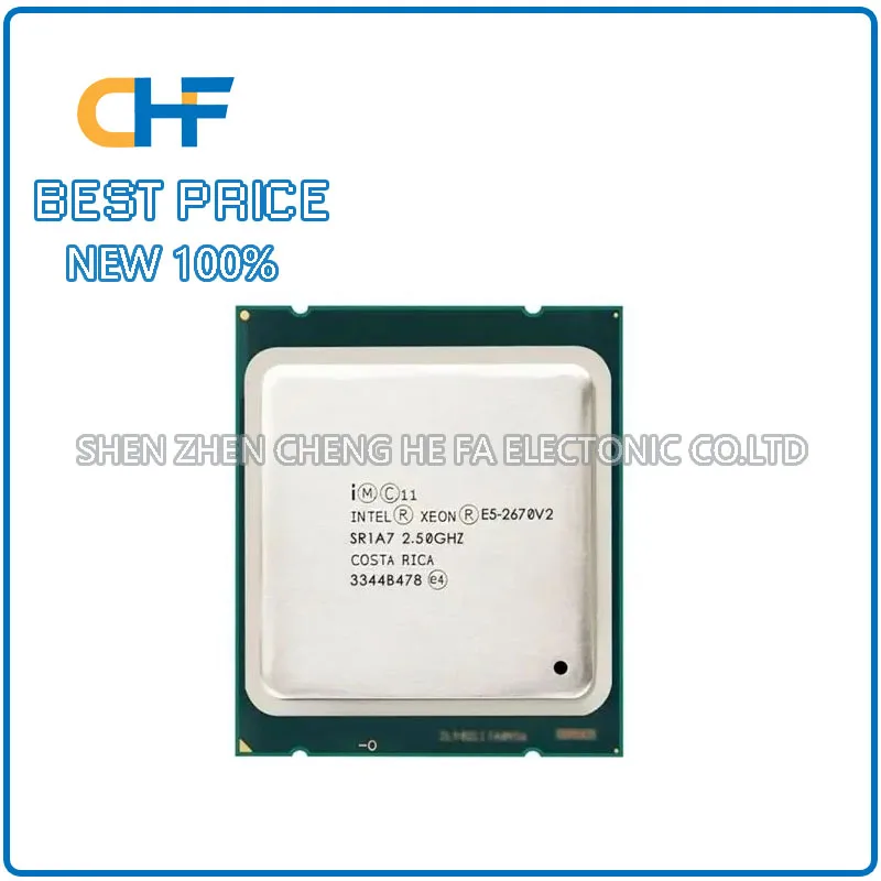 Intel Xeon E5 2670V2 10 Core 20 Thread 2.50GHz 115W LGA2011 CPU processor E5-2670V2