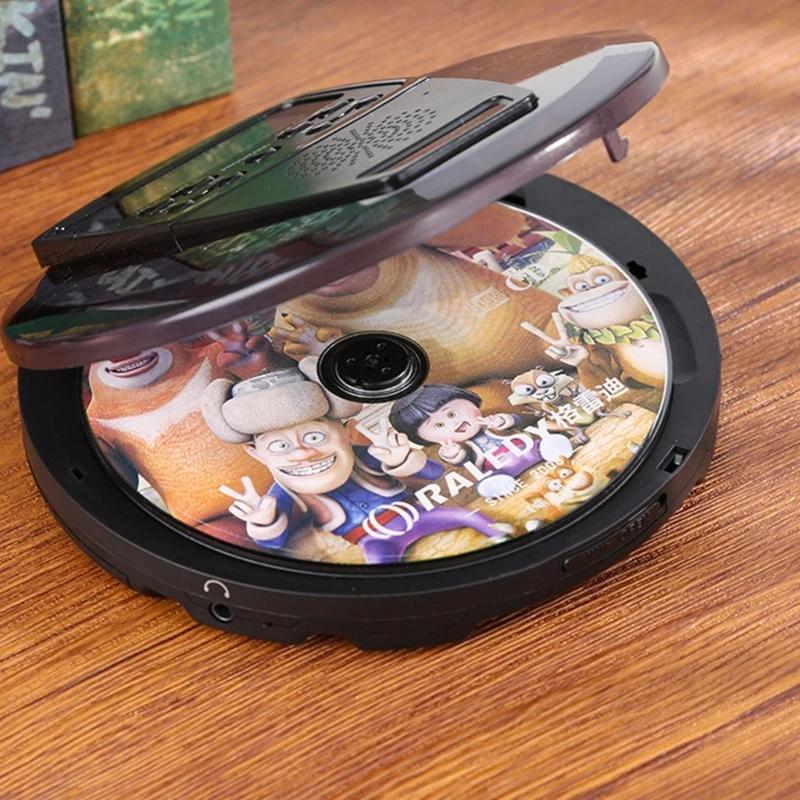 مشغل أقراص محمول 1050mAh يعمل بضغط مع شاشة LCD للمنزل