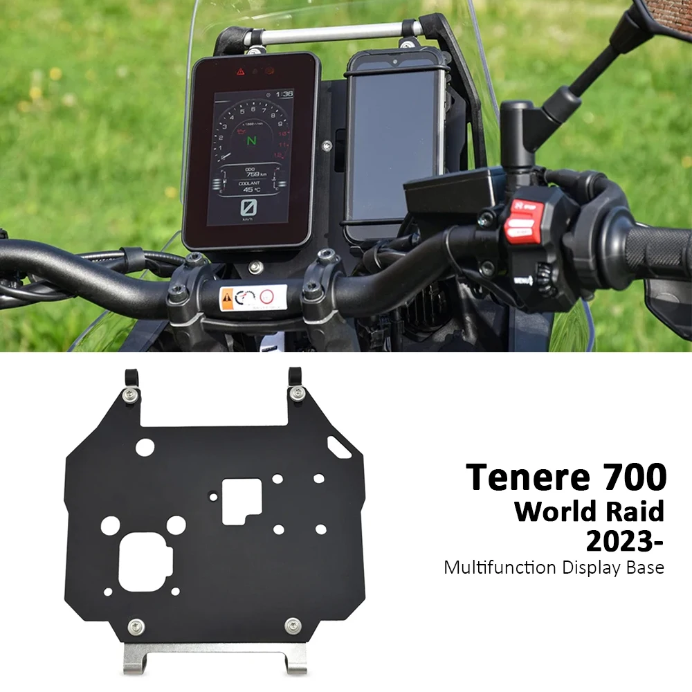 

For Yamaha TENERE 700 World Raid 2023 - GPS Stabiliser Navigation Holder Tenere700 World Raid Multifunction Display Base