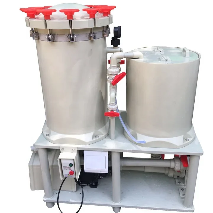 

Activated carbon filter machinery twin tower filter for electroplating industry