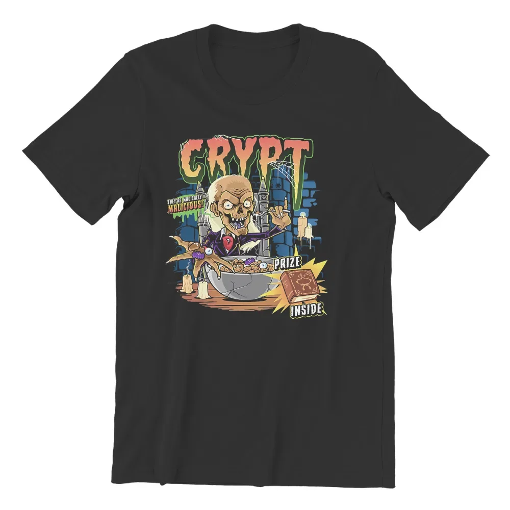 Creepshow Billy 1982 Horror Film Fabric TShirt Cookie Crypt Cereal Basic T Shirt Leisure Men Clothes Printing Trendy