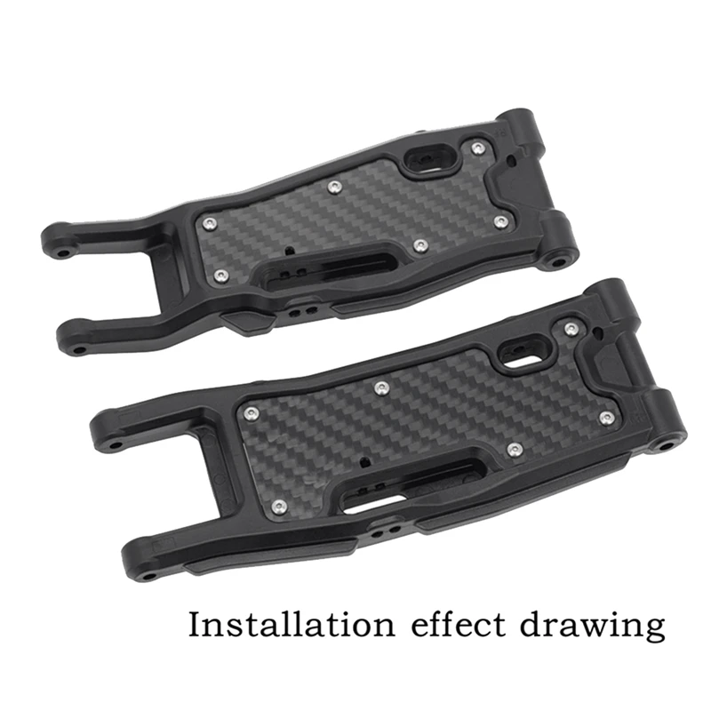 RC Car Front And Rear Suspension Arm Protector Armor Plate For 1/8 Traxxas Sledge RC Car