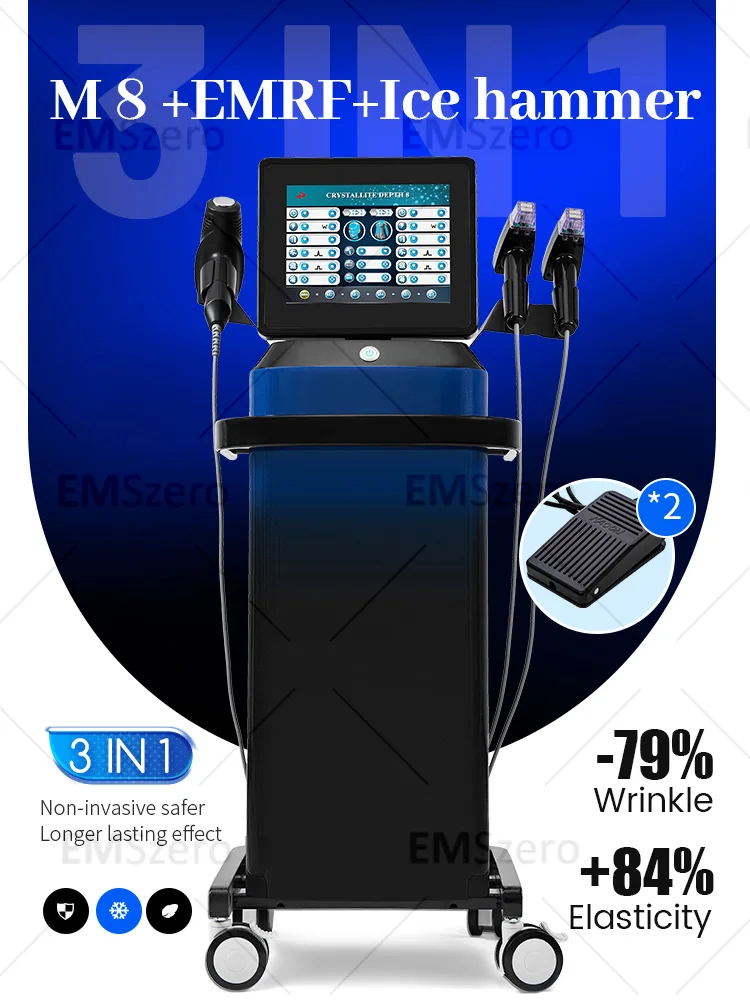 Профессиональный аппарат Morpheus 8 RF для микроигольчатой терапии с картриджами на 12/24/40 наноигл для подтяжки кожи, лифтинга и омоложения (для салонов)