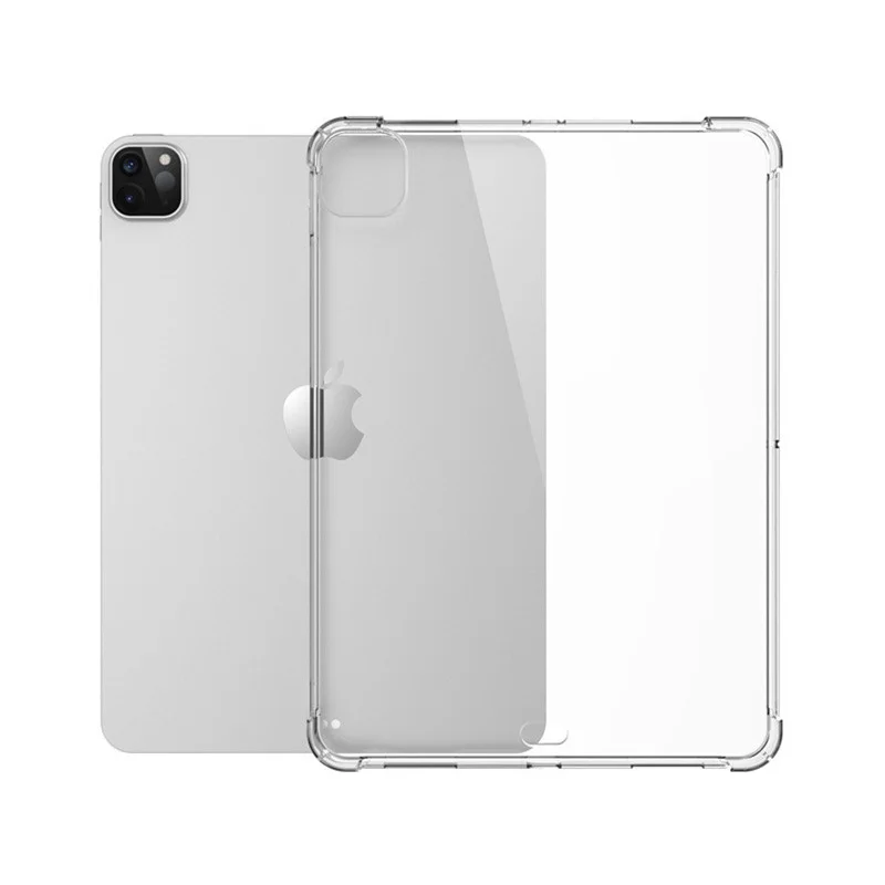 

Transparent Case for iPad Pro 12.9 inch 2022 Case Silicone Soft Tpu Airbag Cover for Pro 12.9 2021/2020/2018 Shockproof Funda