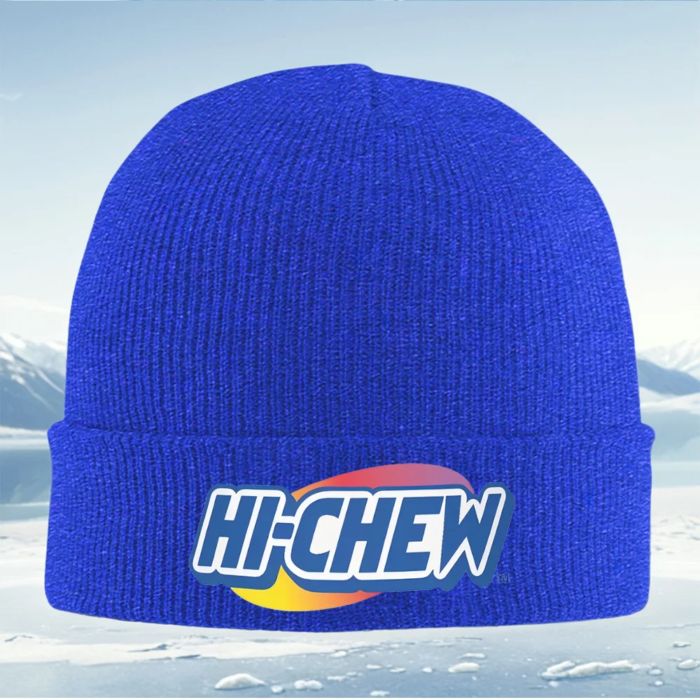 HI-CHEW Sundae de Caramelo Hombres Damen Gorro de Punto Unisex Gorro Jersey Gorro Invierno Térmico Cálido Navidad