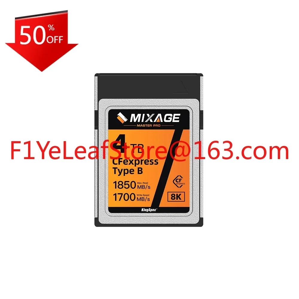 Scheda di memoria per fotocamera di nuova tecnologia di vendita calda PCIe Gen3 * 2 NVMe 128 GB 256 GB 512 GB 1 TB 2 TB 4 TB cfexpress tipo b card