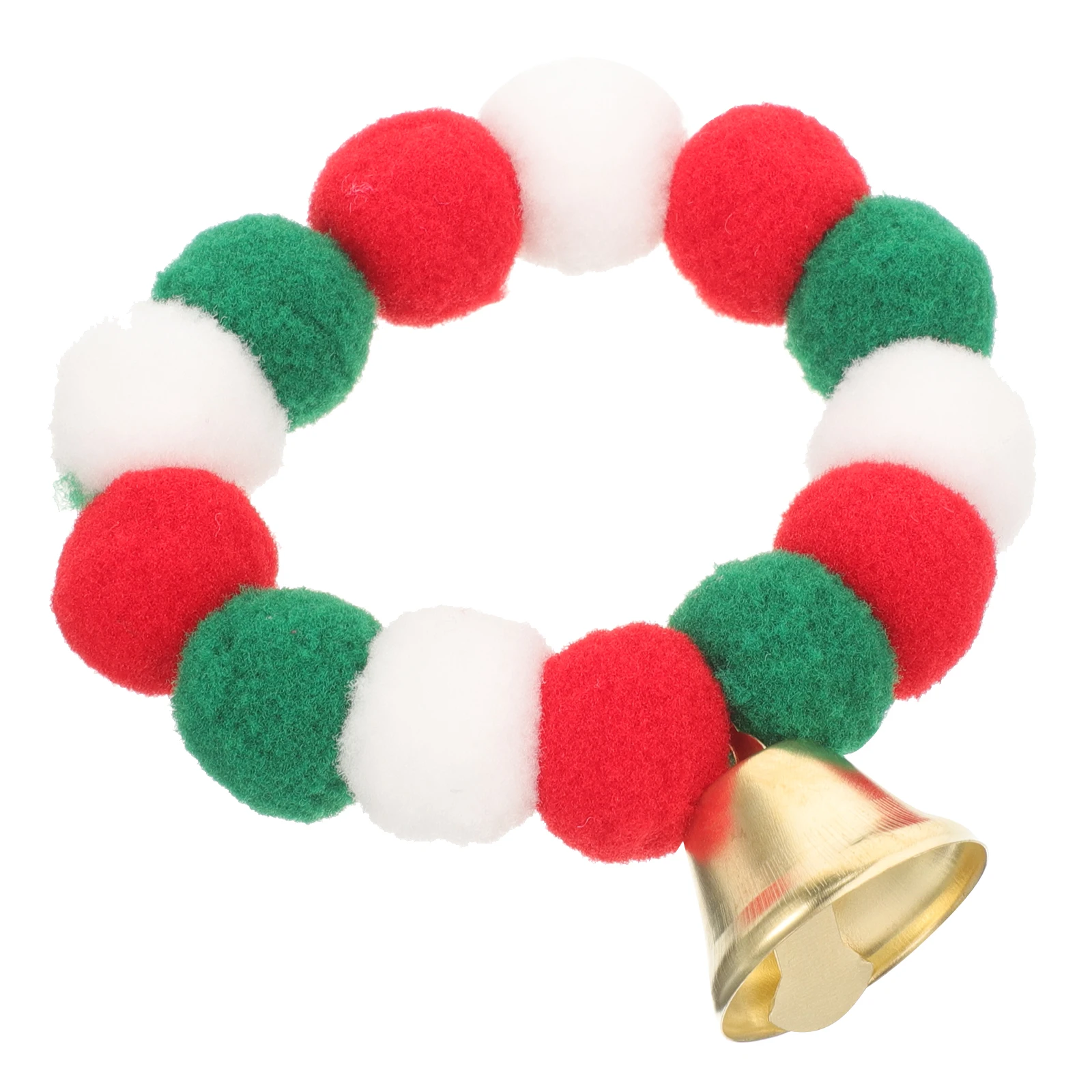 

Christmas Pet Collar Adorable Elastic Cat Dog Collars Bell for Party Xmas Puppy Kitten Stylish Festive Holiday Photos Birthday