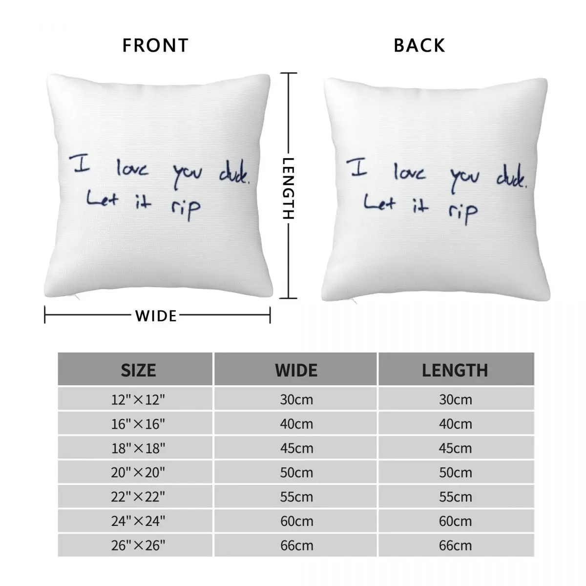 The Bear I Love You Dude Let It Rip Square Pillowcase Polyester Linen Velvet Pattern Zip Decorative Room Cushion Cover