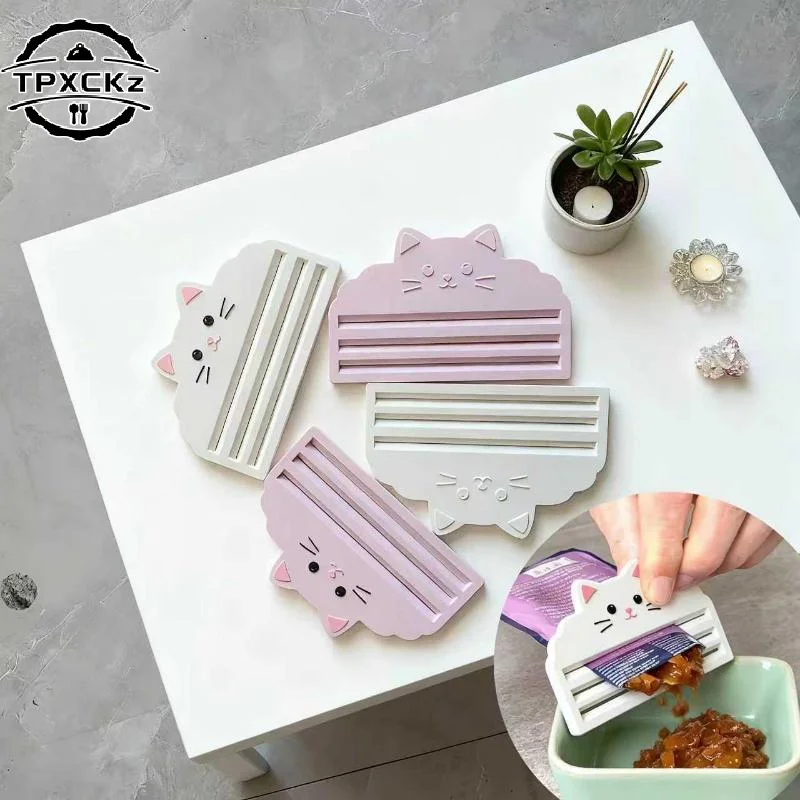 Cat Food Squeezer - Efficiently Extracts Food From Bags, Maximizes Leftovers, And Ensures No Waste,Cat Snack Extruder