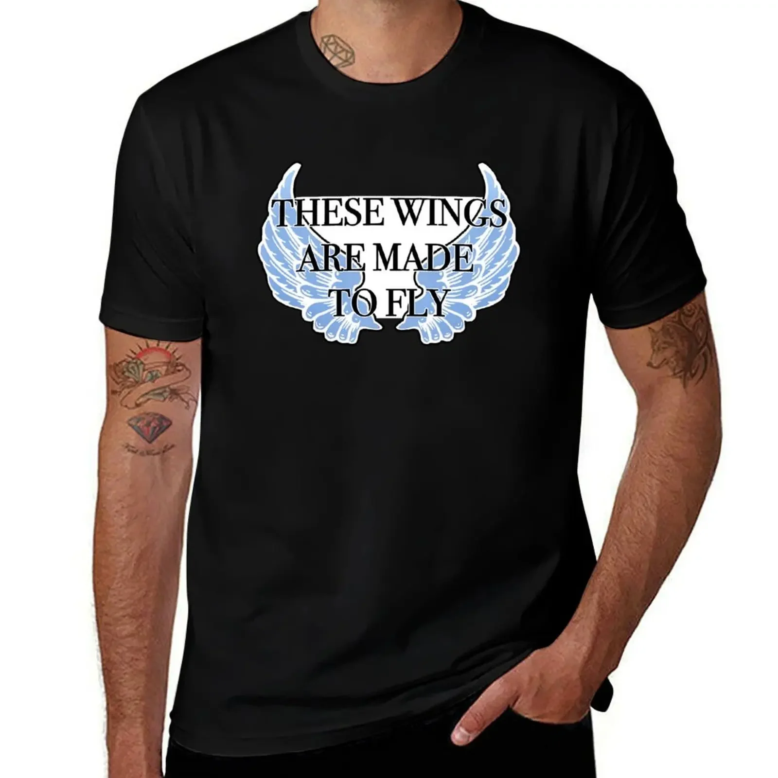 

These Wings Are Made To Fly T-Shirt customizeds essential t shirt graphics mens t shirts pack