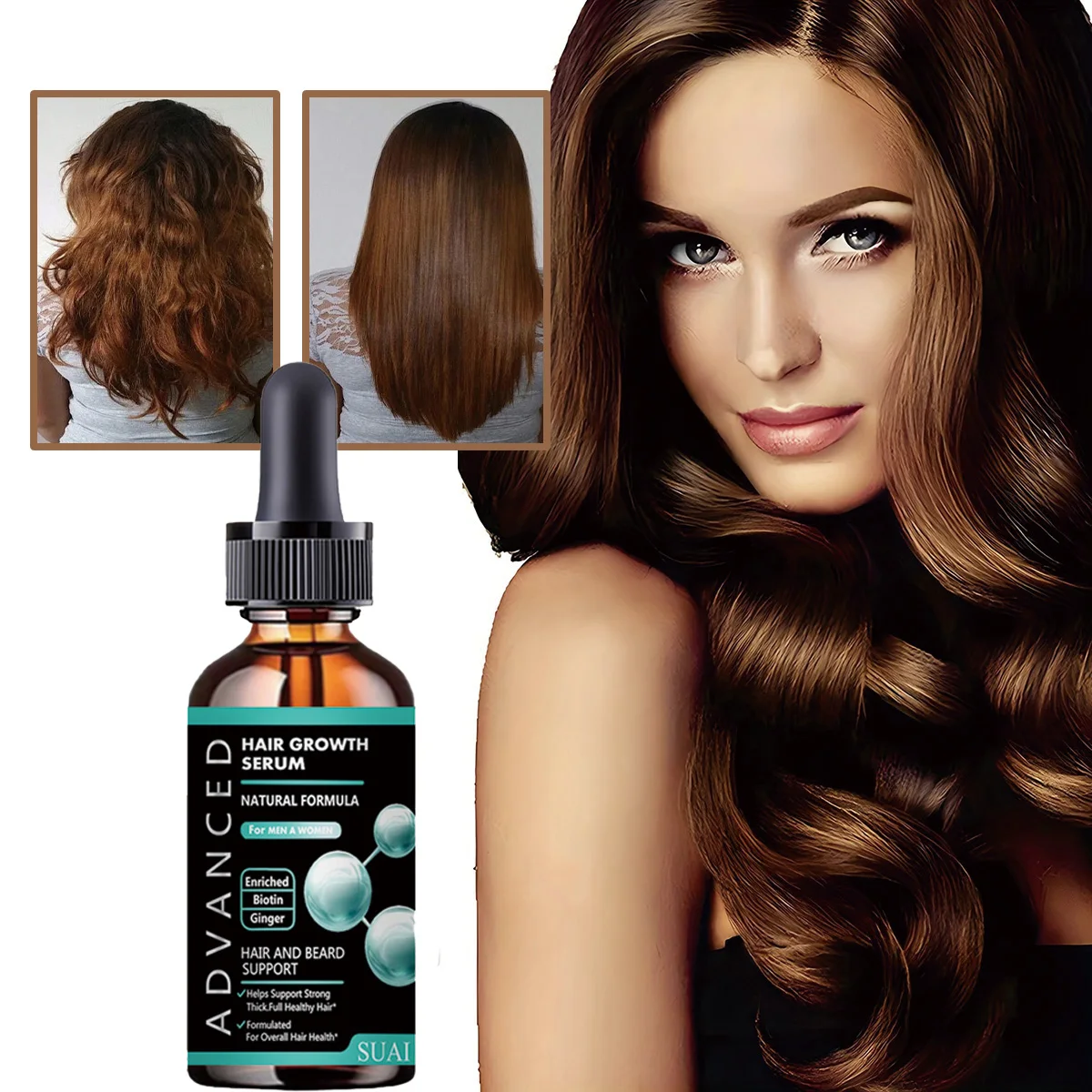 Refreshing scalp care essence, moisturizing and soothing daily hair care oil