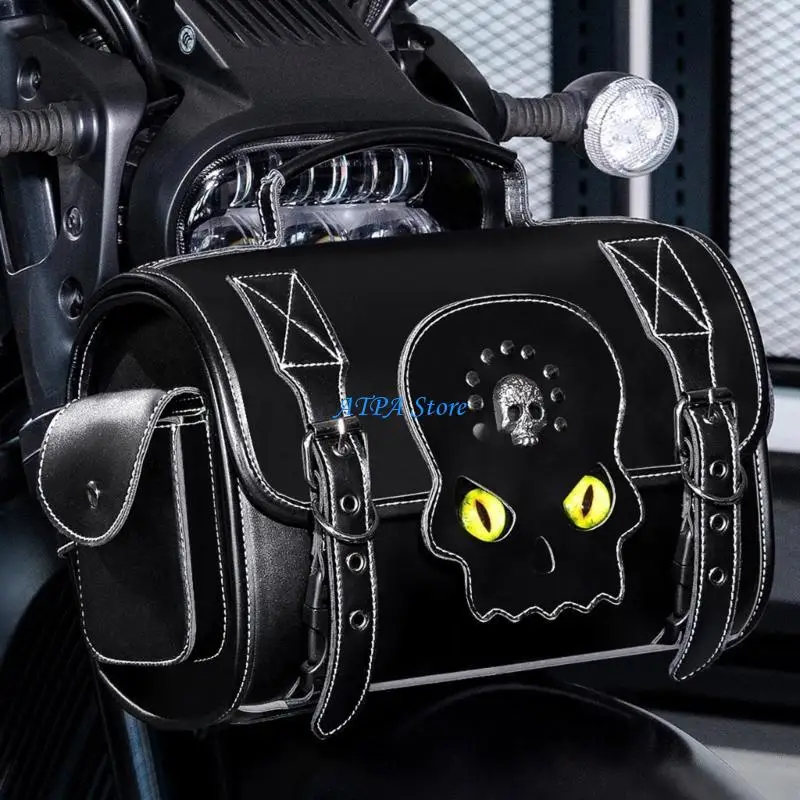 U13C حقيبة ملحقات الدراجة النارية الأنيقة مع مقصورات وظيفية حقيبة دراجة نارية كلاسيكية مريحة للحمل