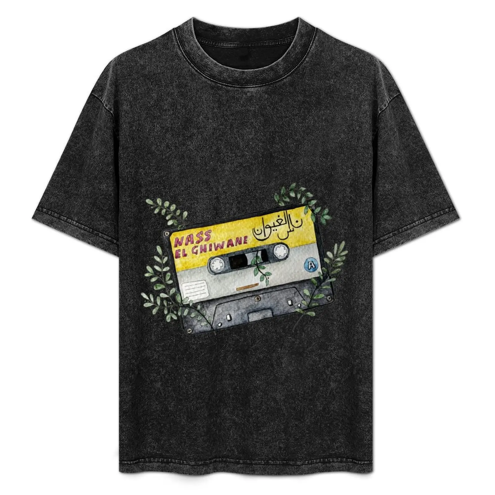 

Vintage Cassette Tape Nass El Ghiwane T-Shirt Labor Work Casual T-Shirt