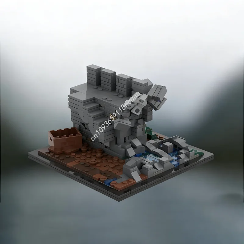 

535 шт. MOC «Лучше звоните масон», вдохновленная LOTRes, модель, строительные блоки, игрушки, дети, сборка, образование, сделай сам, рождественские подарки