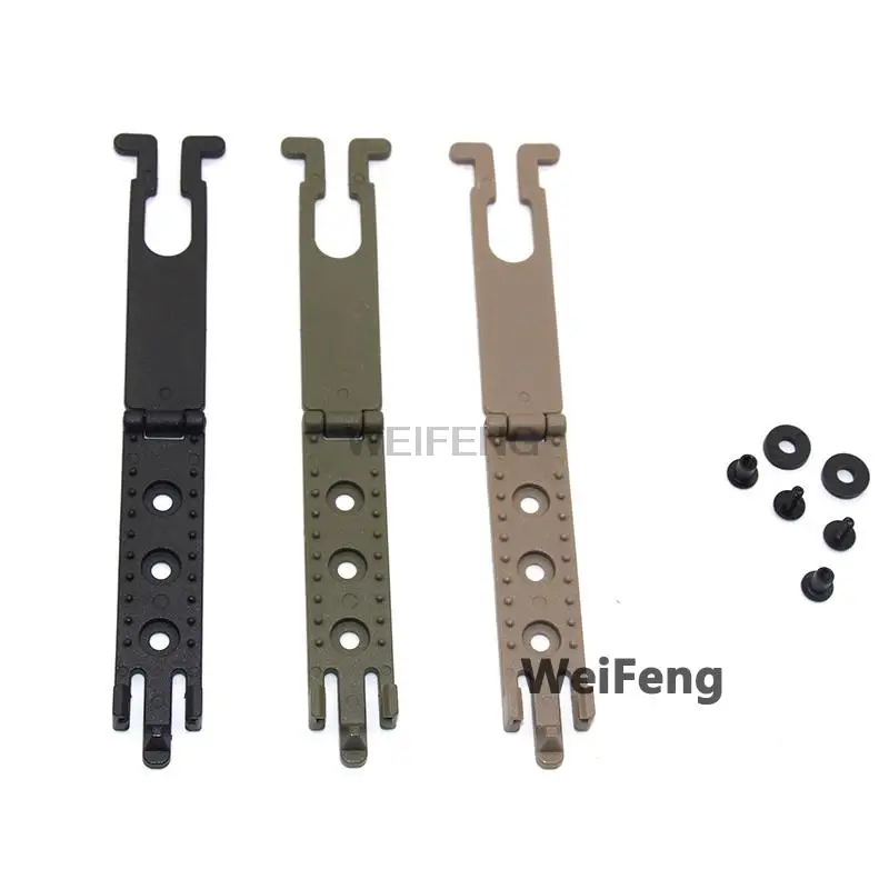 1Pairs MOLLE-LOK Schede K Schede Taille Clip Systeem Schede Taille Clip Kydex Schede Transport Molle Systeem Gesp