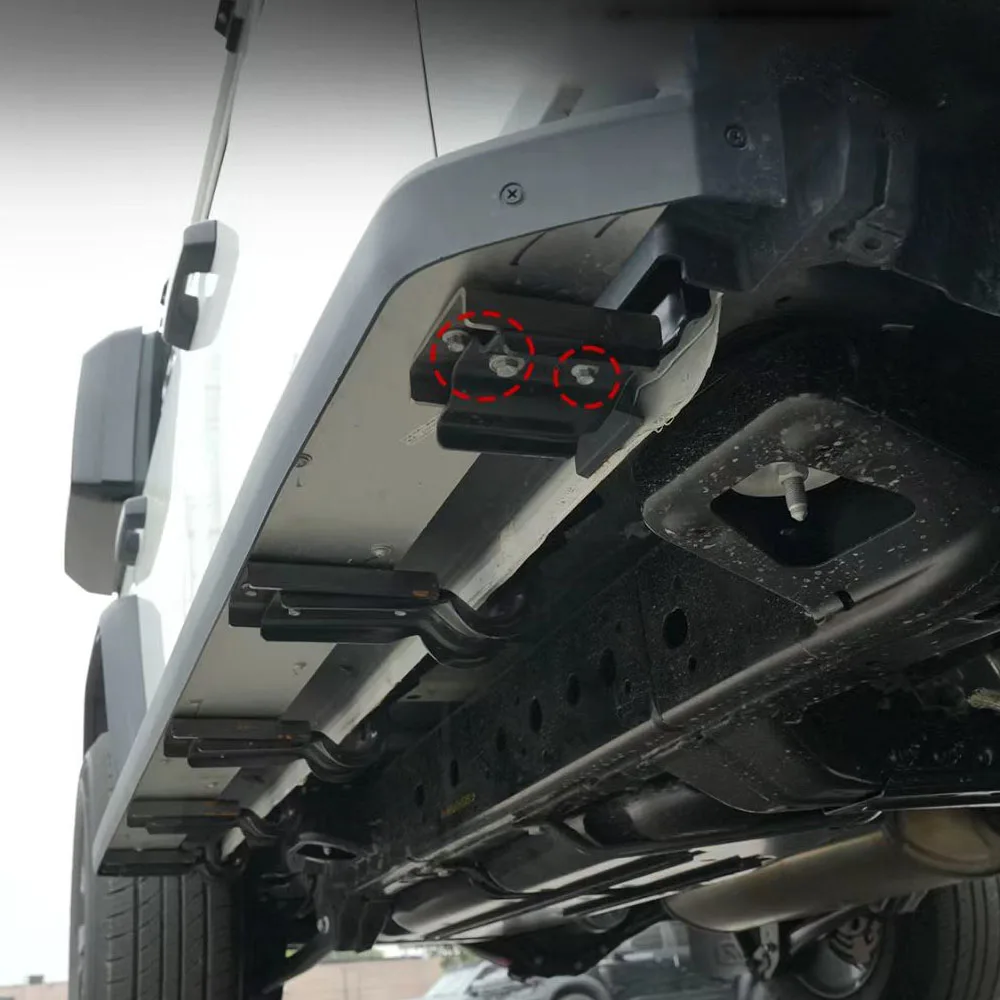 For BAIC 212 T01 2024 - 2026 Side Pedal Modification Widening Extension Pedal Bracket Special Upper Pedal Upgrade Accessories