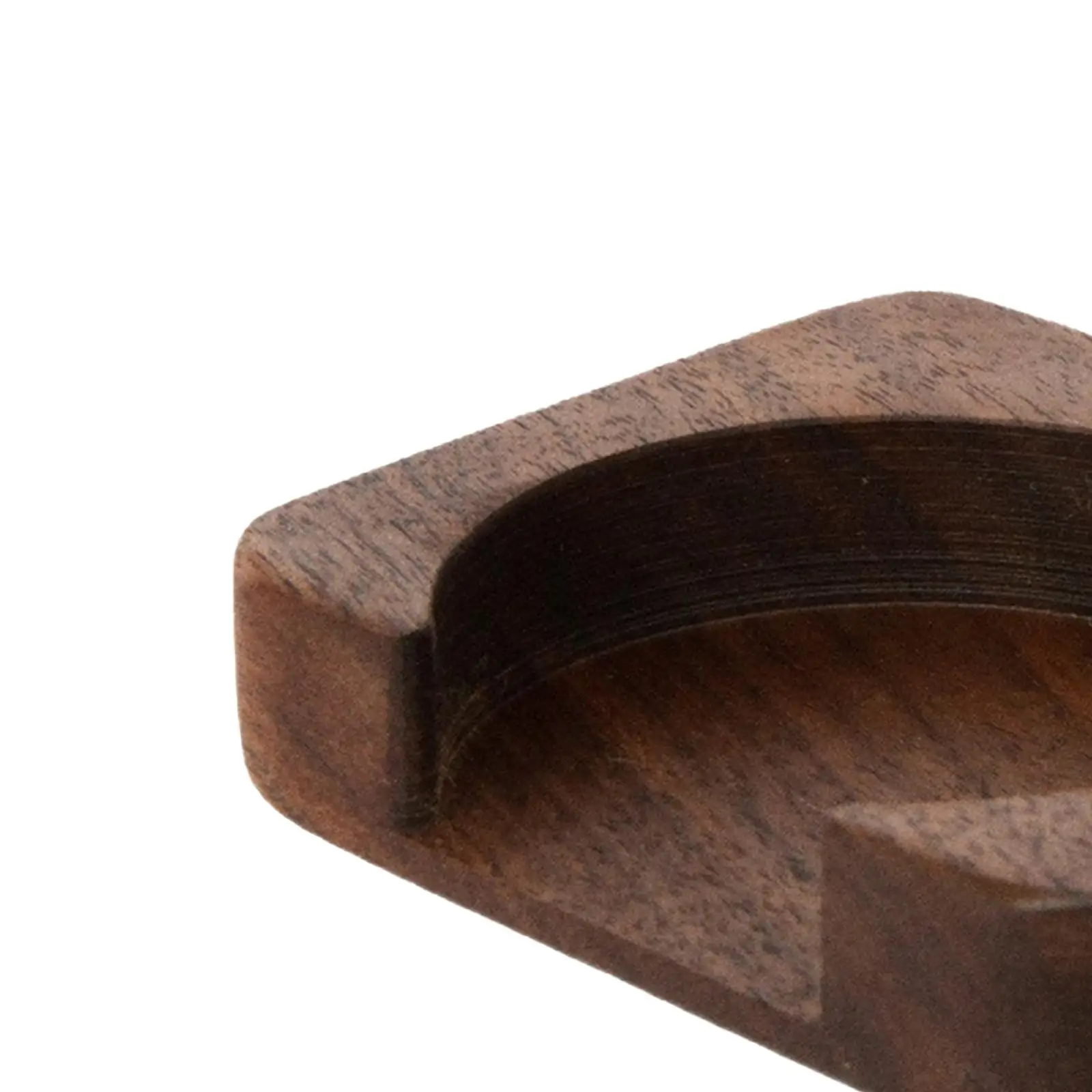 Soporte de papel para filtro de café, contenedor de madera para filtro de café para oficina