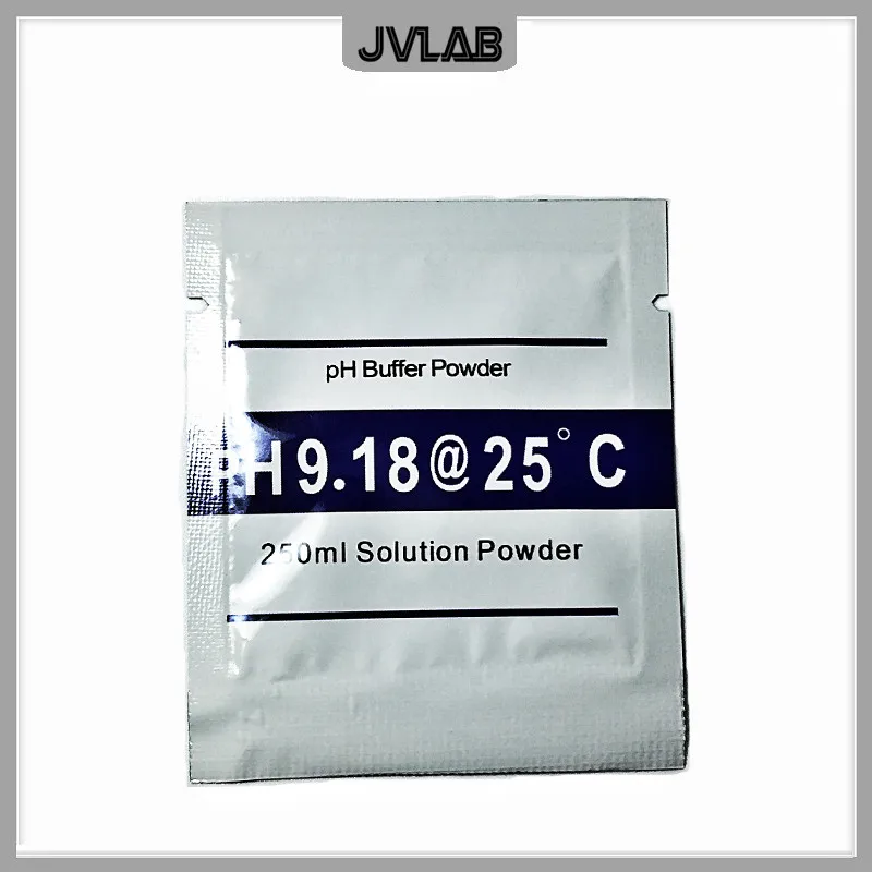 PH Substances Buffer Powder Make Up 250 ml For PH Meter Measure Calibration Solution 9.18 Calibration Point 10 / PK